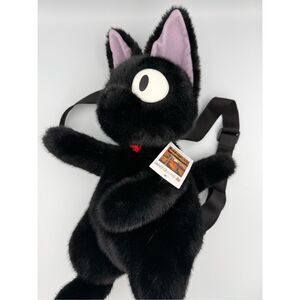 NWT Studio Ghibli Kiki's Delivery Service Jiji Plush Backpack Sun Arrow *Flawed